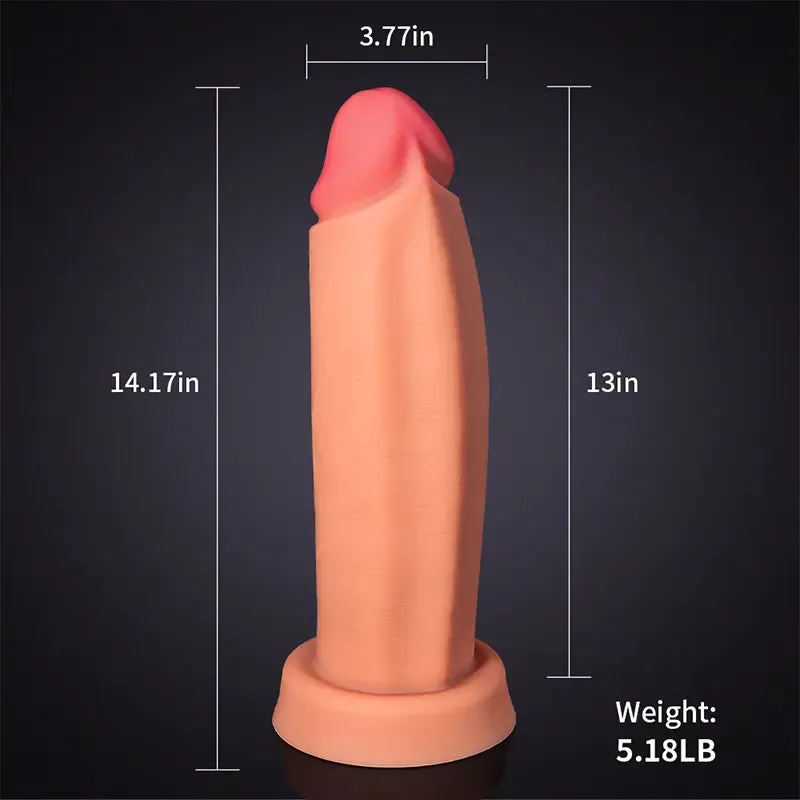 14.17Inch Ultra Chubby Silicone Anal Dildo