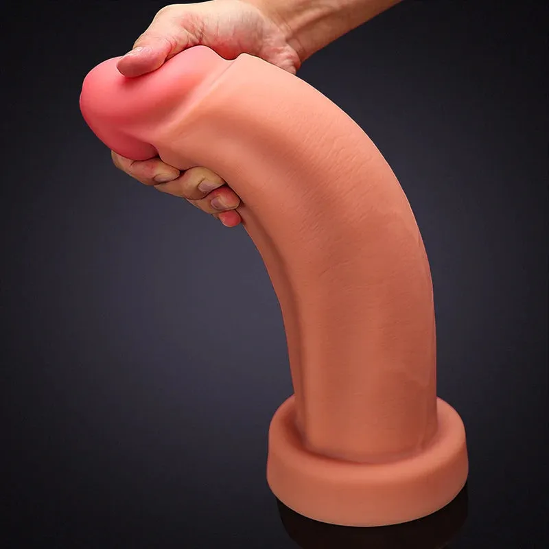 14.17Inch Ultra Chubby Silicone Anal Dildo