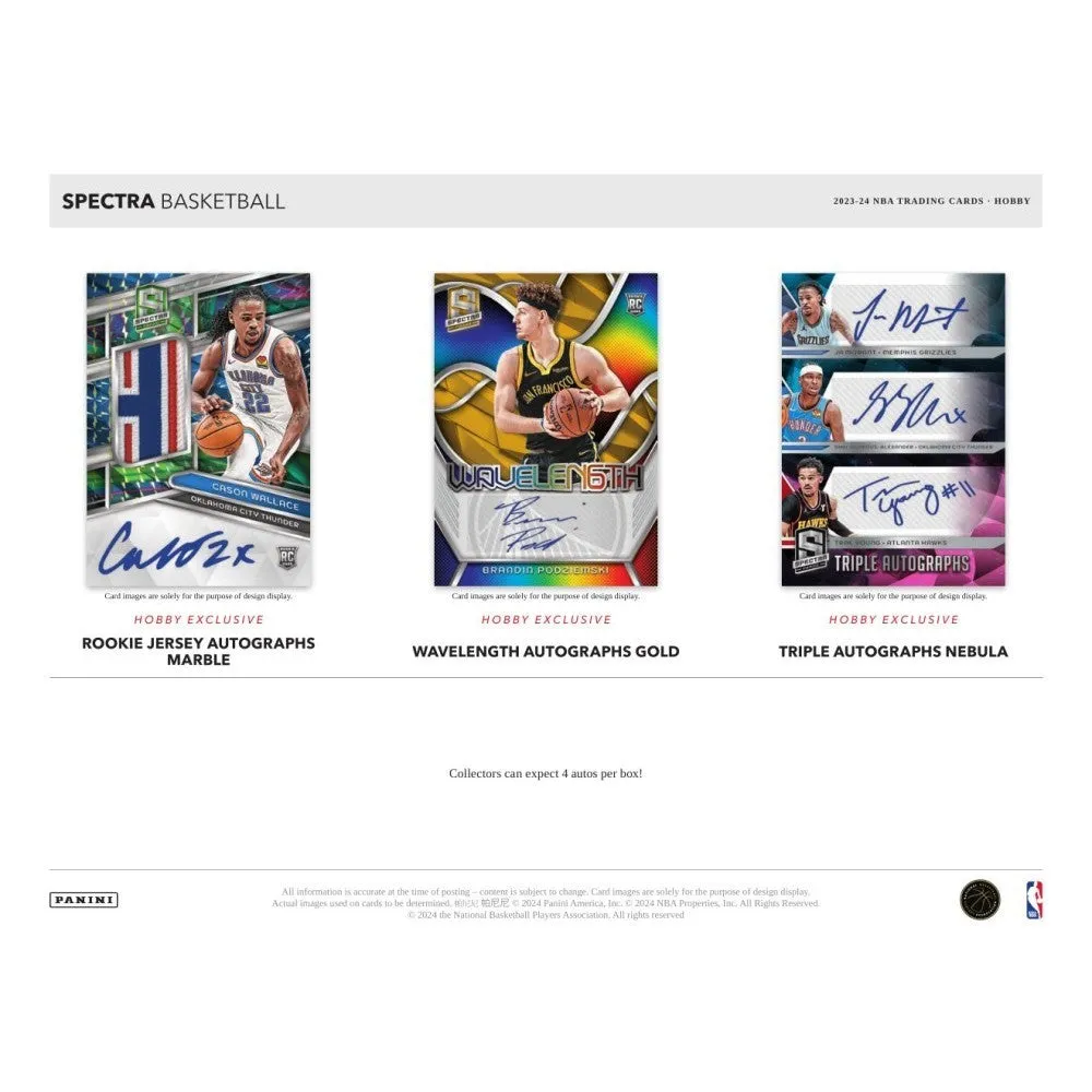 2023-24 Panini Spectra Basketball Hobby Box