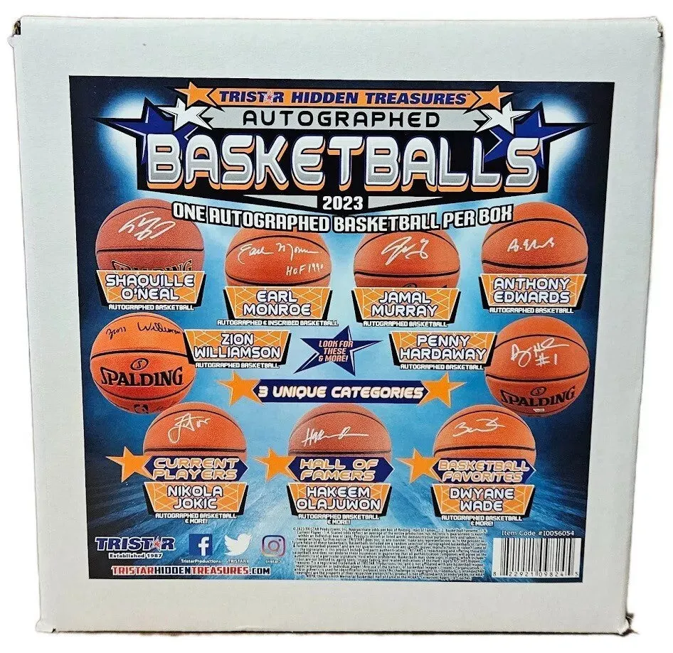 2023 Tristar Hidden Treasures Autographed Basketball Box