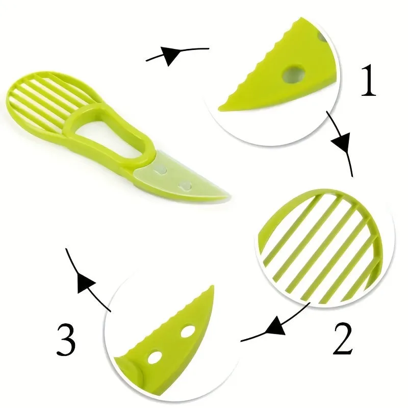 3in1 Avocado Slicer Ideal for Home Outdoor and Camping