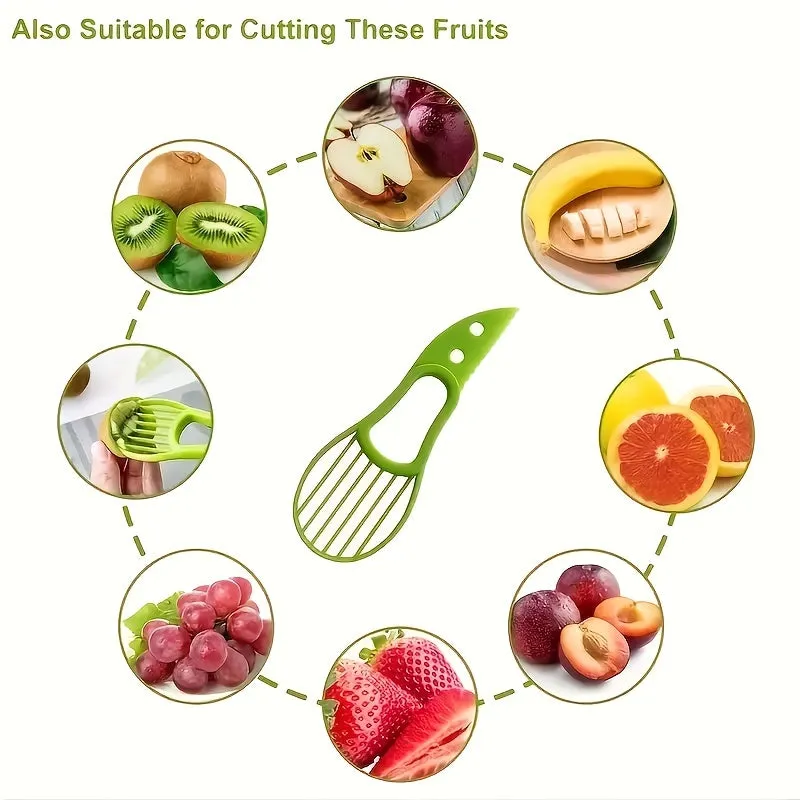 3in1 Avocado Slicer Ideal for Home Outdoor and Camping