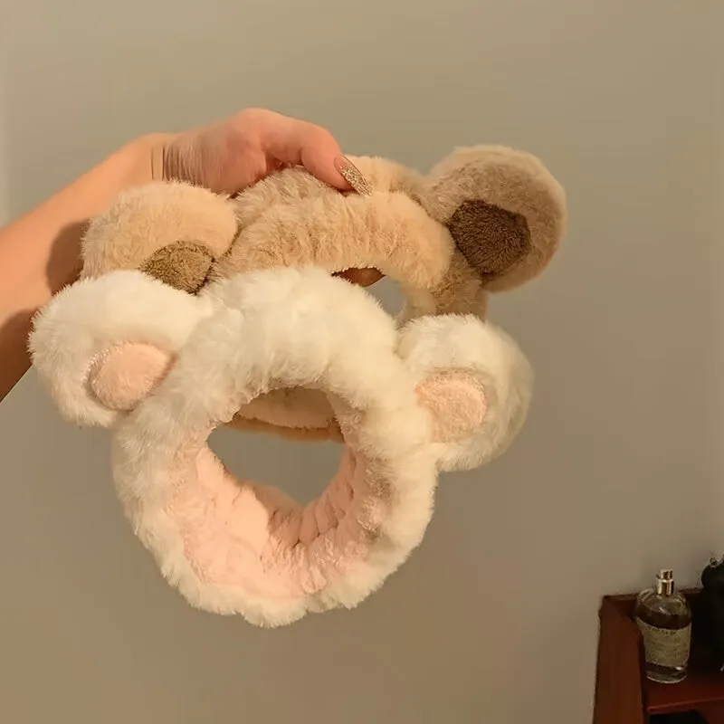 Adorable Bear Plush Headband Perfect Gift for Girls