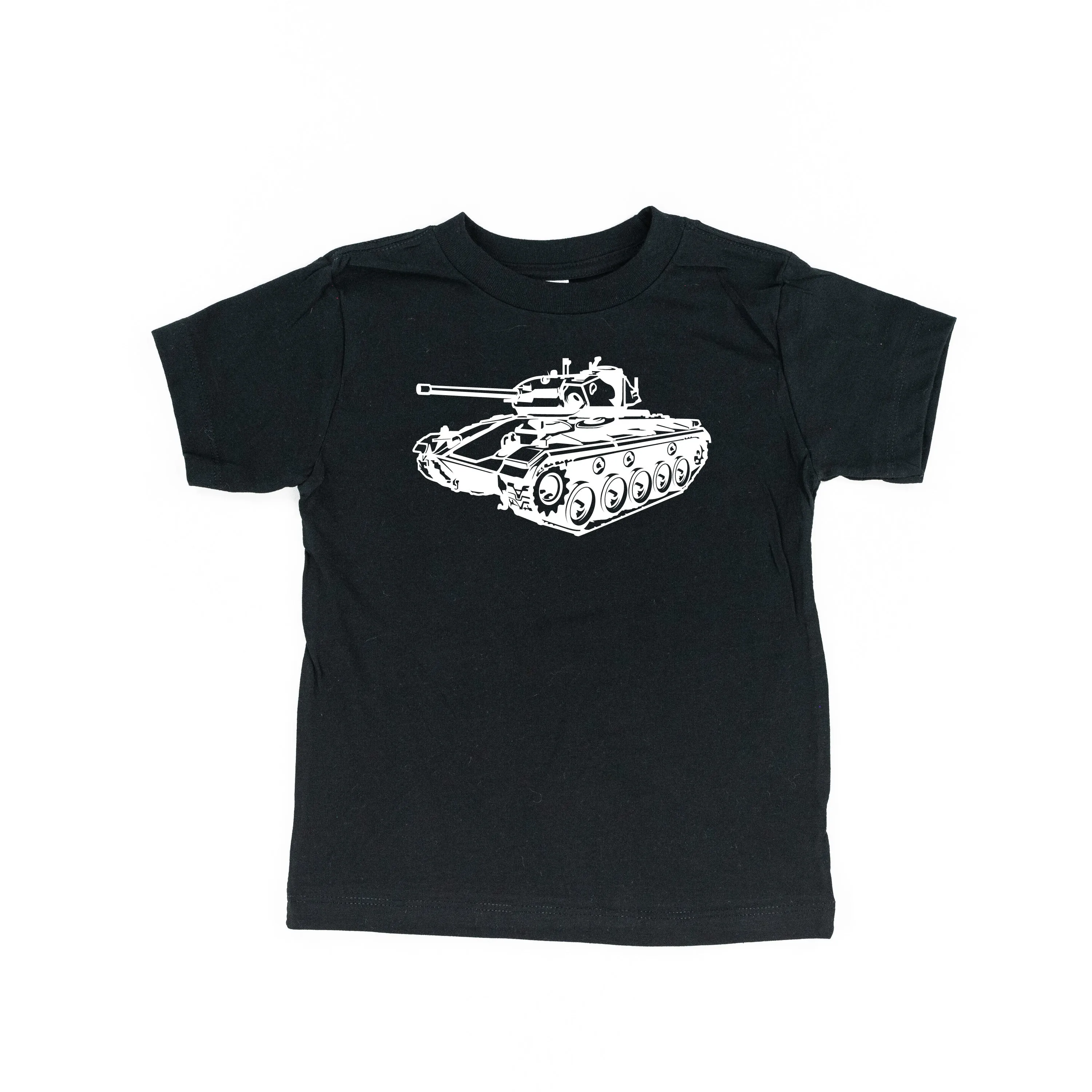 ARMY TANK - Minimalist Design - Short Sleeve Child Shirt