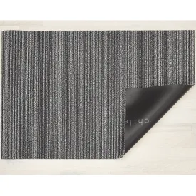 Chilewich Shag Utility Mat - Skinny Stripe - Shadow