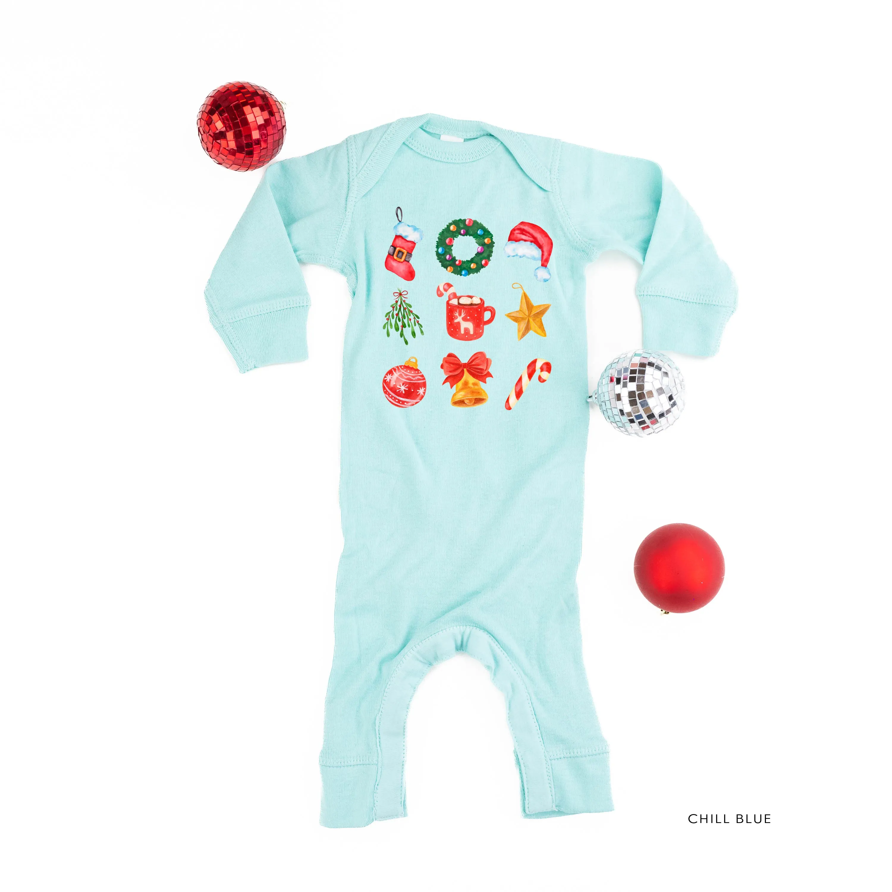 Classic Watercolor Christmas - Baby Sleeper