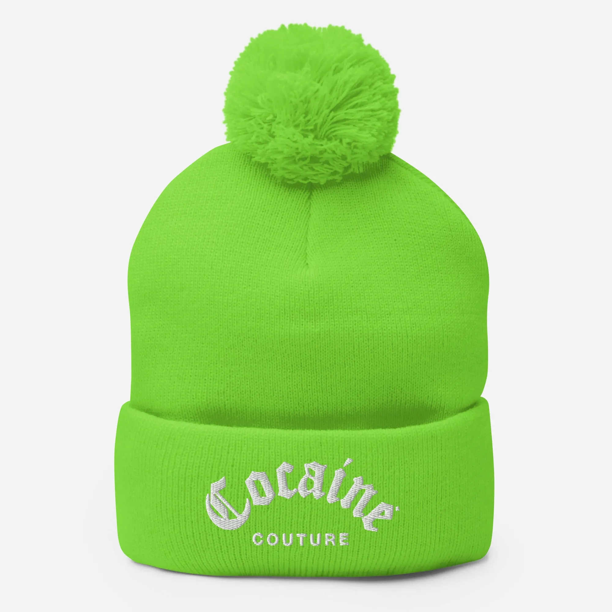 COCAINE COUTURE POM-POM  BEANIE