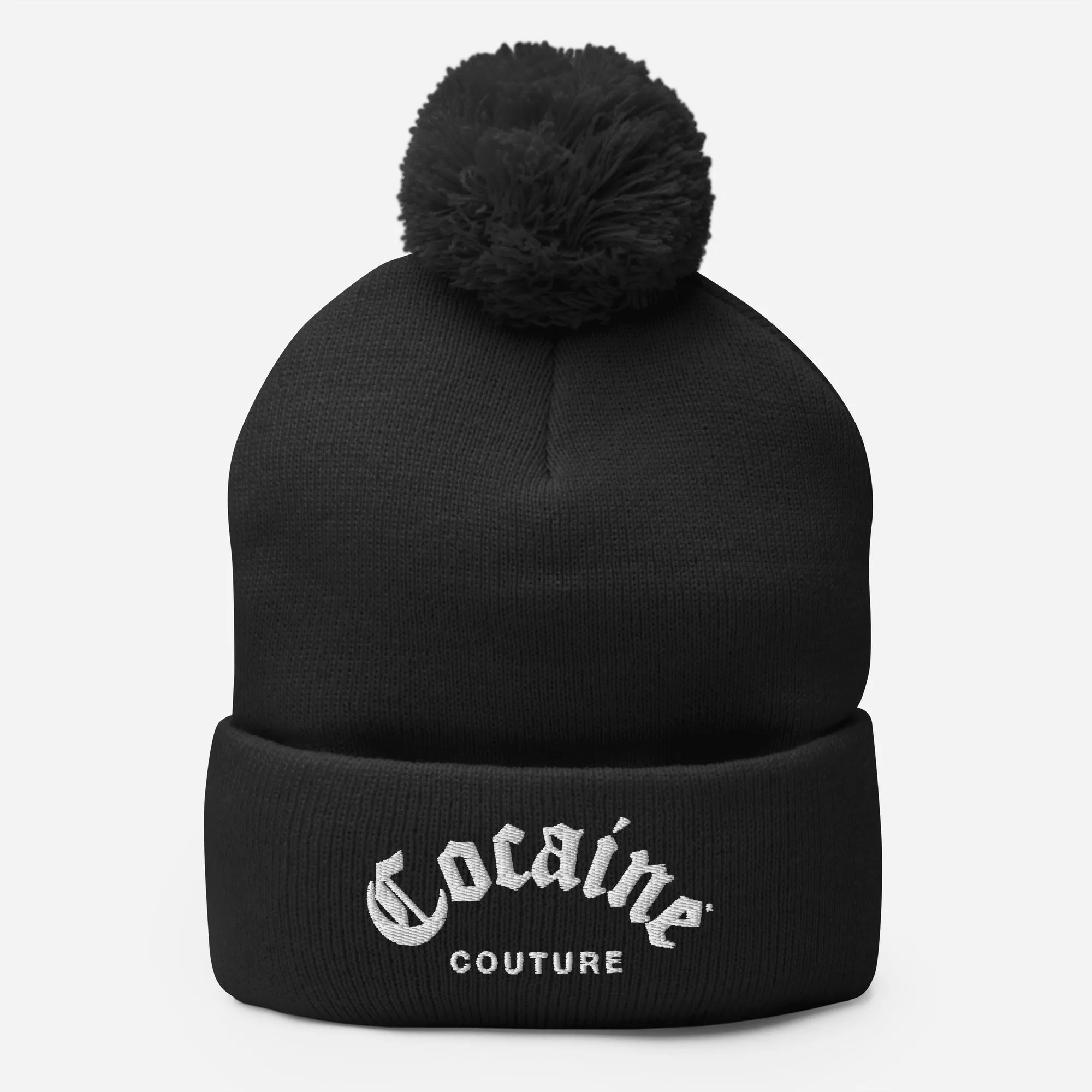 COCAINE COUTURE POM-POM  BEANIE