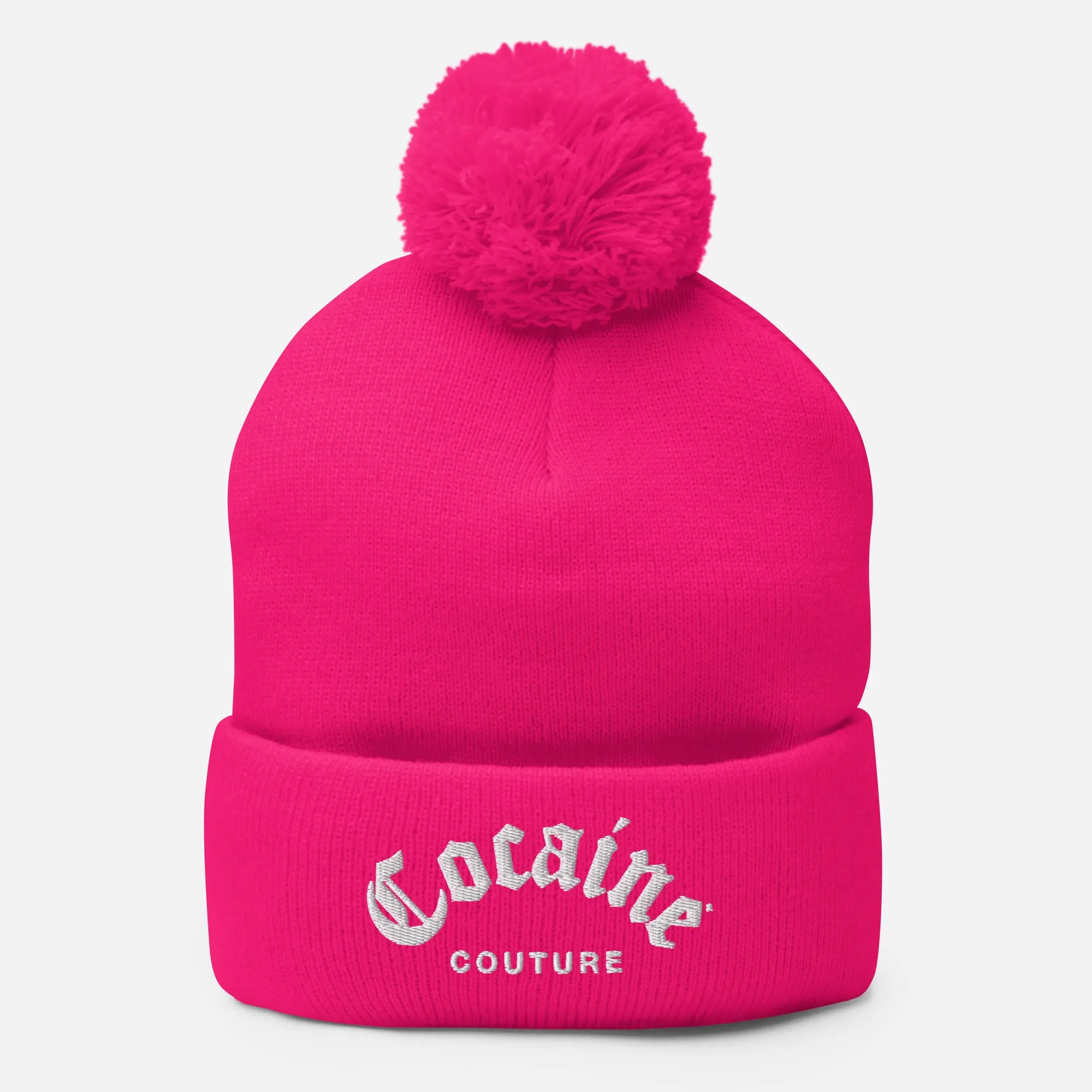 COCAINE COUTURE POM-POM  BEANIE