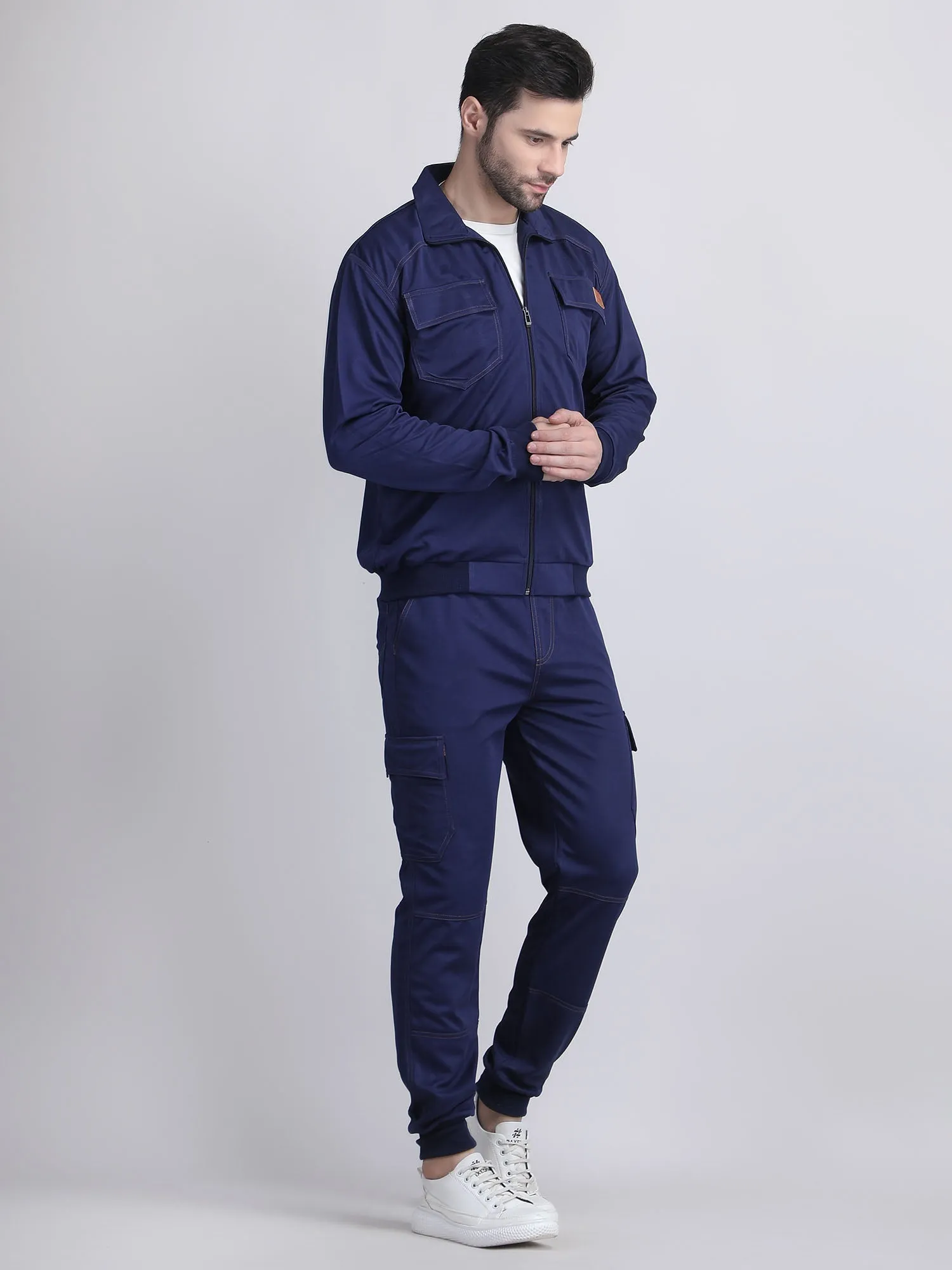 Dry FIT matching sets men - Cargo Jogger - Jacket and T-shirt