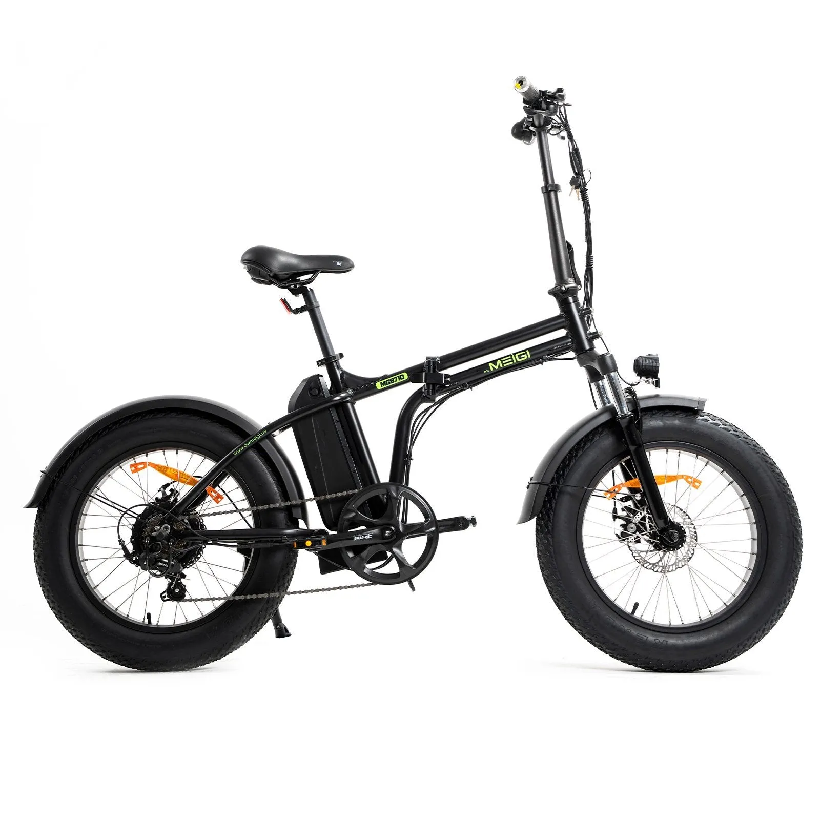 DWMEIGI 48V/13Ah 500W Folding Fat Tire Electric Bike