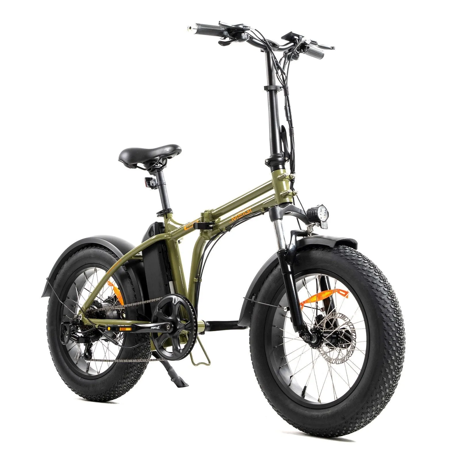 DWMEIGI 48V/13Ah 500W Folding Fat Tire Electric Bike