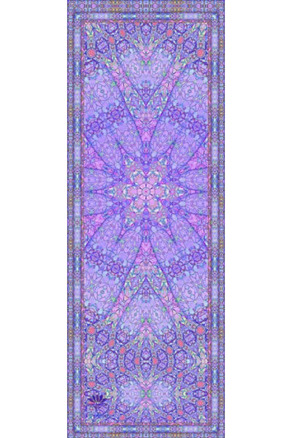 Eco Luxe Starburst Lilac Yoga Mat 3.5mm