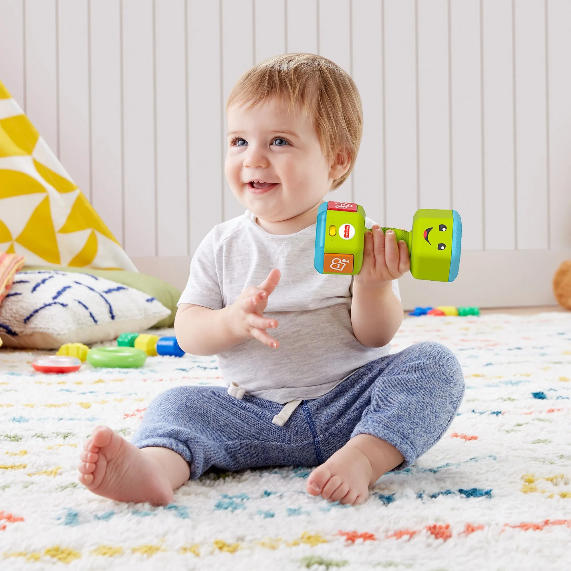 Fisher Price Laugh & Learn Dumbbell