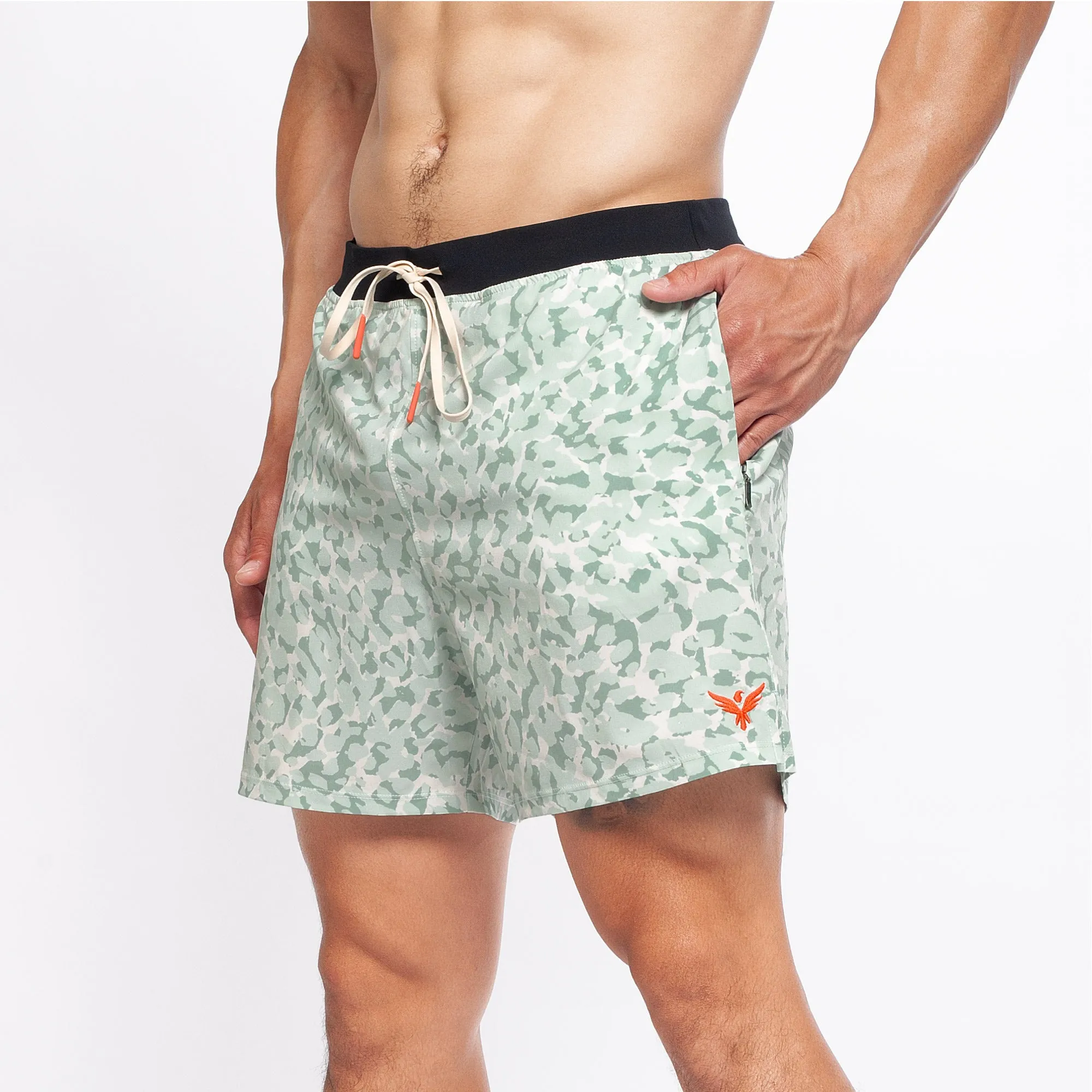 Flow Shorts - Lichen