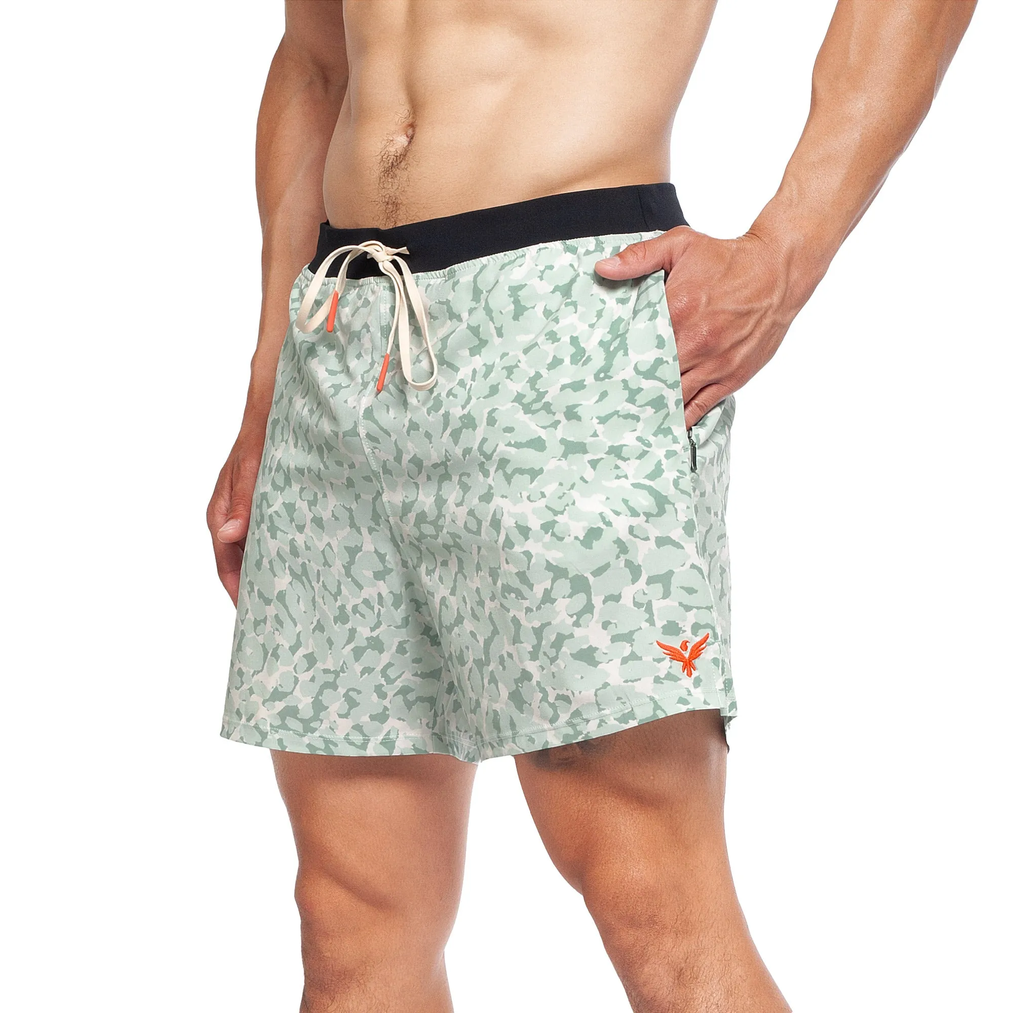 Flow Shorts - Lichen