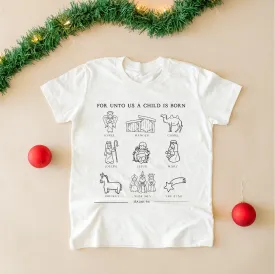 For Unto Us A Child Is Born - Child Tee