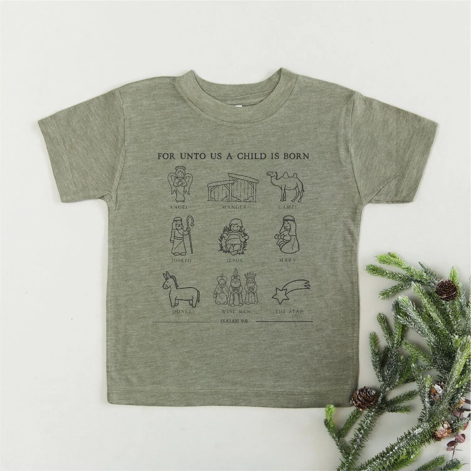 For Unto Us A Child Is Born - Child Tee