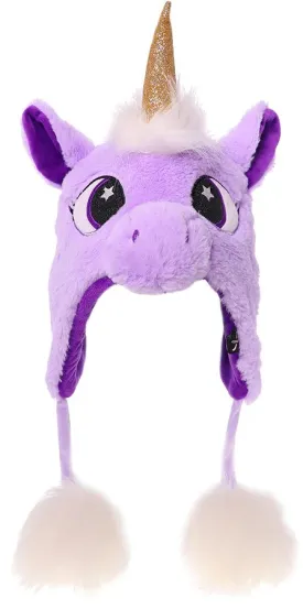 Furble Kids' Fun Character Earflaps Beanie