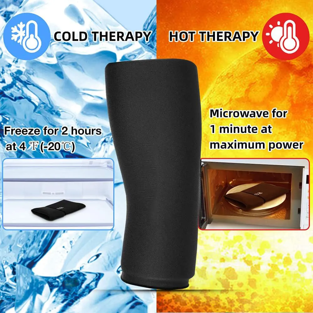 Gel Pack for Injury Cold Wrap for Knee Calf Elbow-M