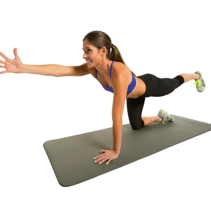 GoFit Mat - Fitness Mat 24" x 72" x 3/8"