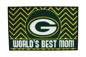 Green Bay Packers World's Best Mom Floor Mat