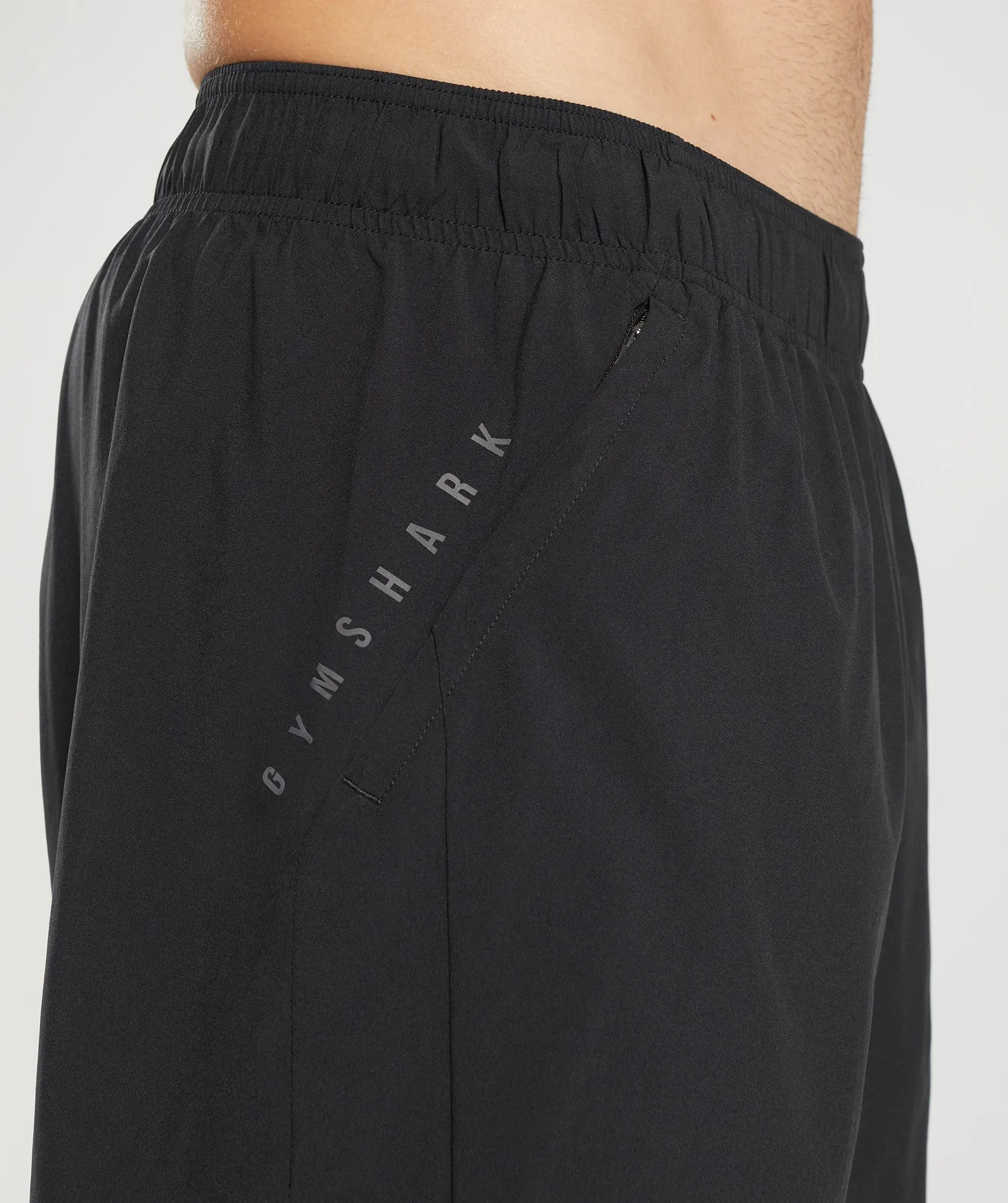 Gymshark Sport 7" 2 In 1 Shorts - Black/Silhouette Grey