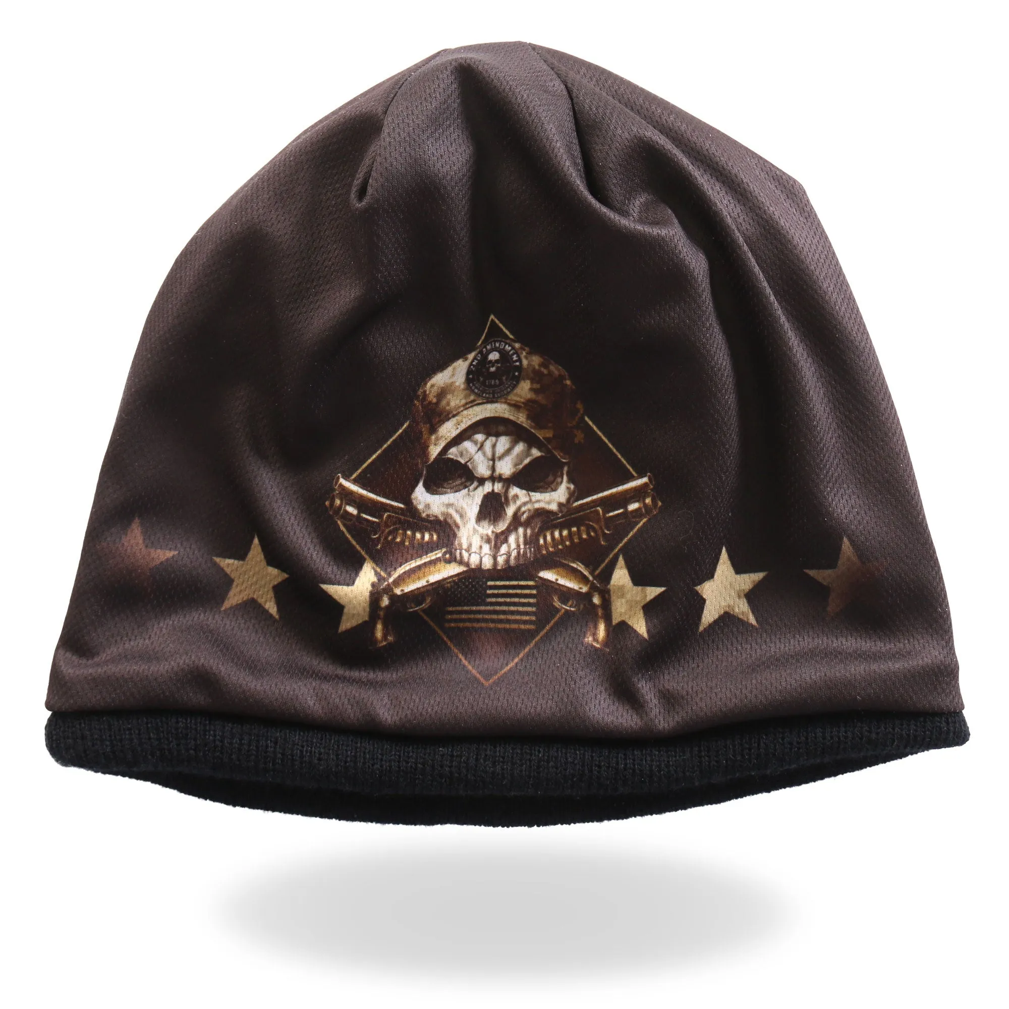 Hot Leathers KHC1036 Digital Camo Skull Soft Beanie