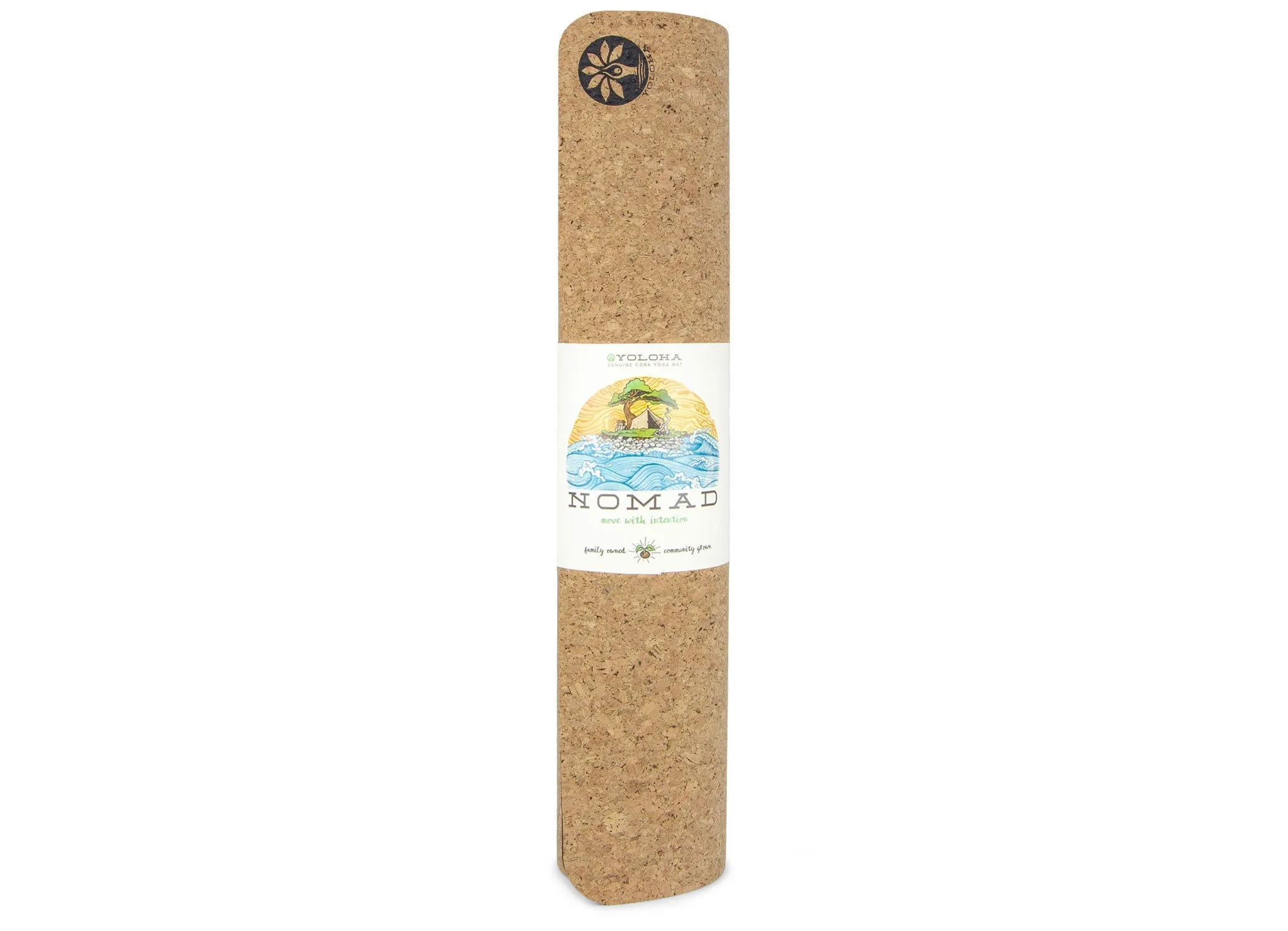 Infinite Transformation Nomad Cork Yoga Mat