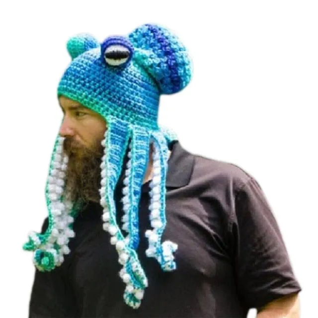 Knitted Octopus Hat