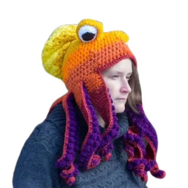 Knitted Octopus Hat