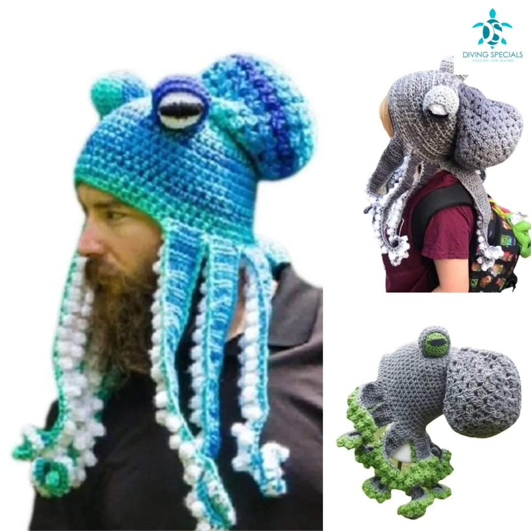 Knitted Octopus Hat