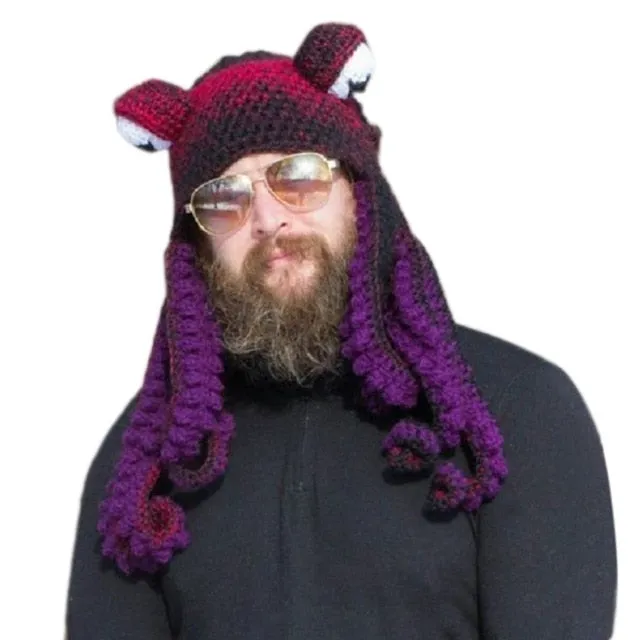 Knitted Octopus Hat