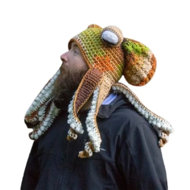 Knitted Octopus Hat