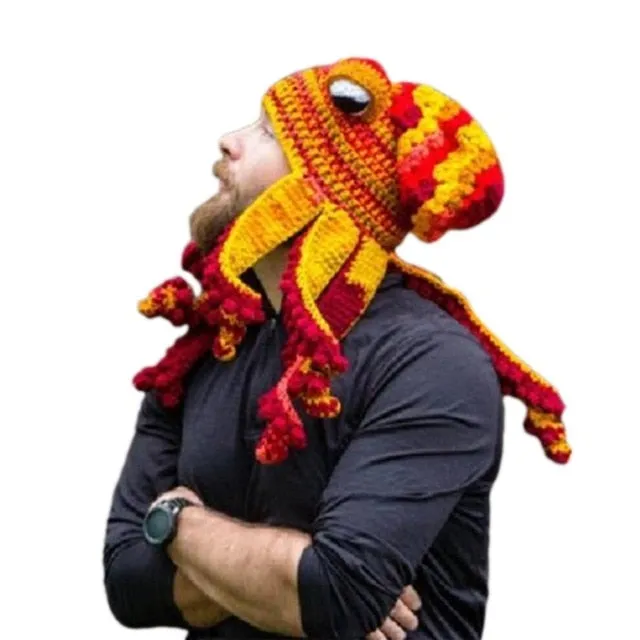 Knitted Octopus Hat