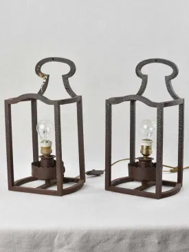 Late 19th century lanterns, pair 16½""