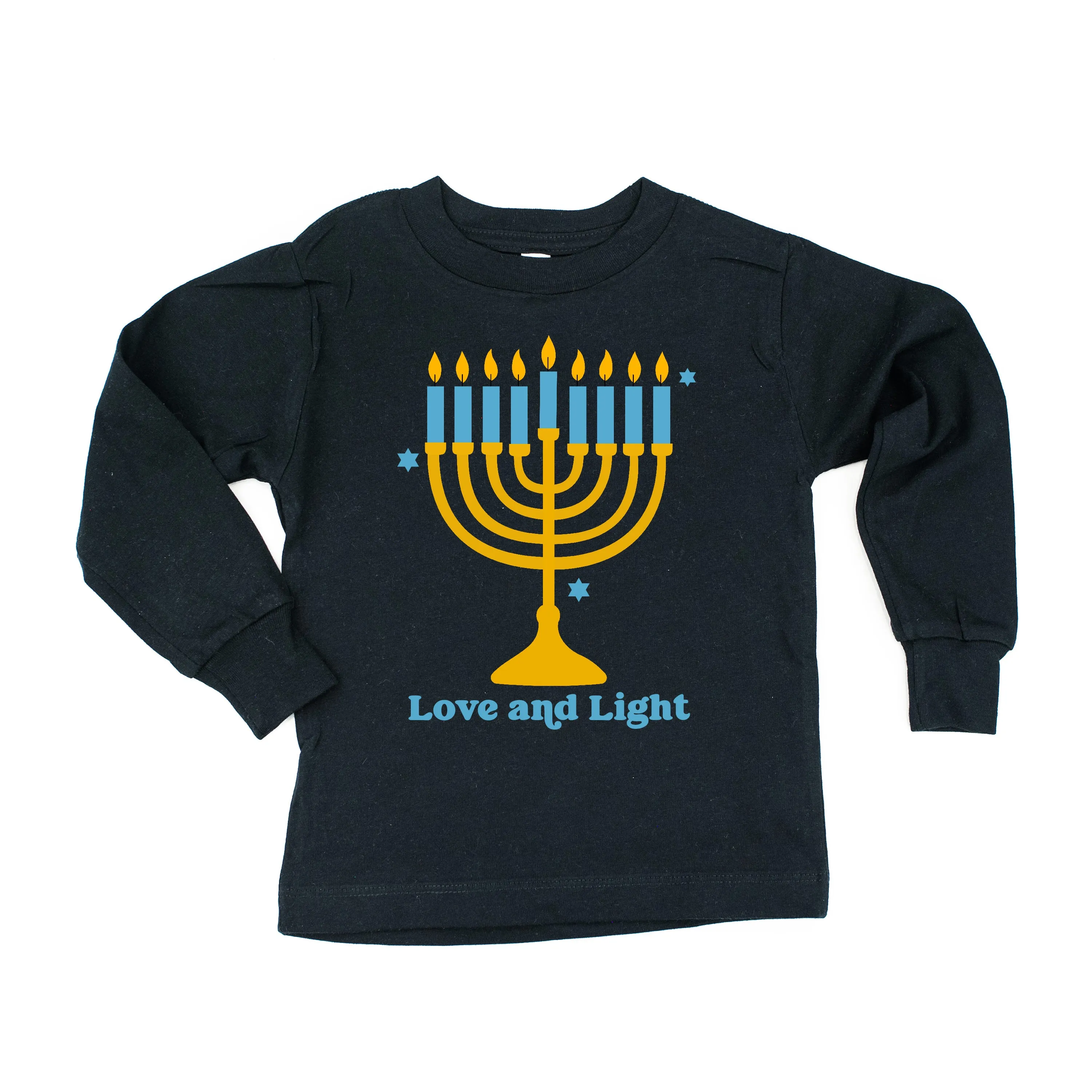 Love And Light - Hanukkah - Child LONG SLEEVE Tee