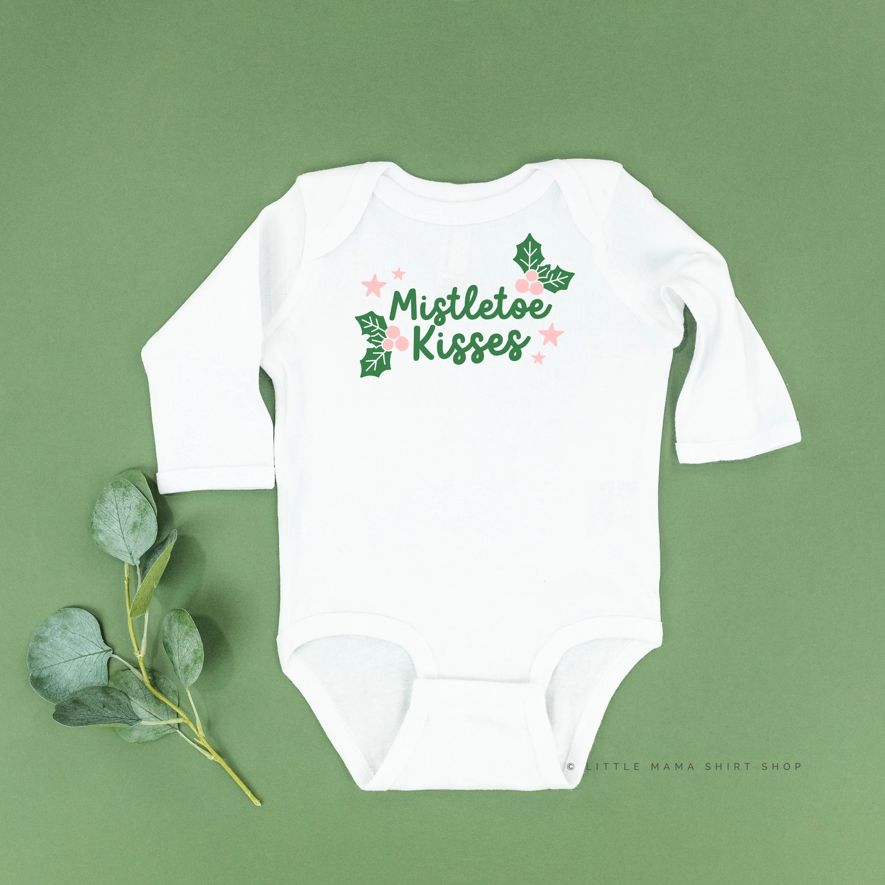 Mistletoe Kisses - Child LONG SLEEVE Tee