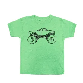 MONSTER TRUCK - Minimalist Design - Short Sleeve Child Shirt