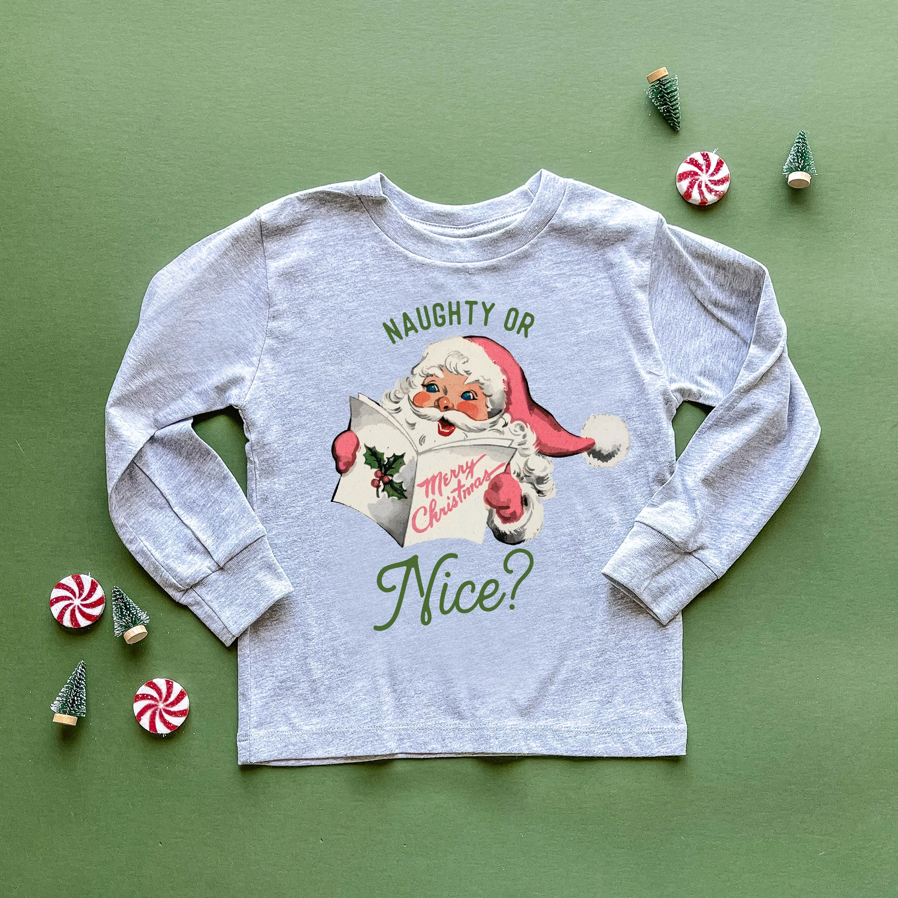 Naughty Or Nice? - Child LONG SLEEVE Tee