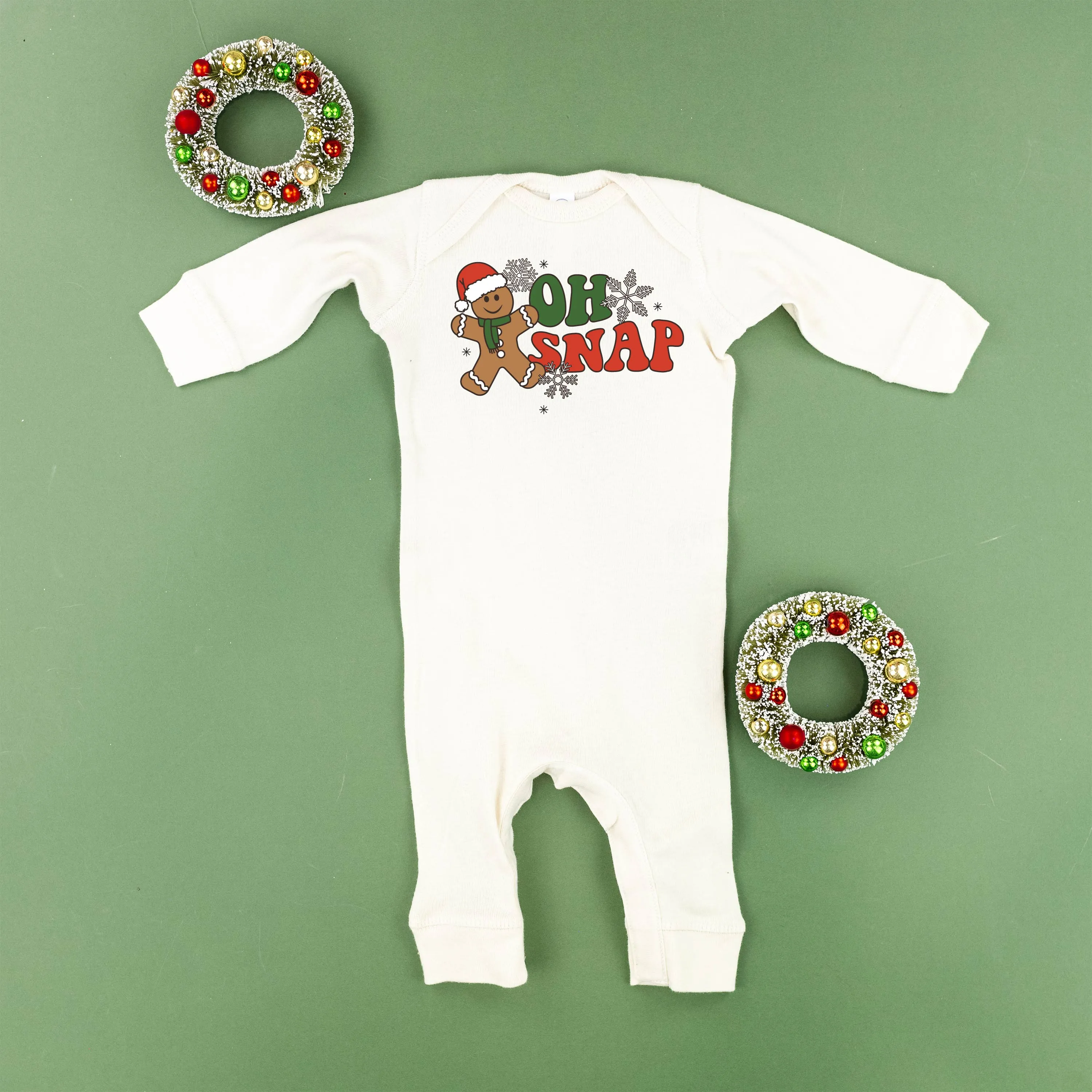 Oh Snap - Gingerbread Man - Baby Sleeper