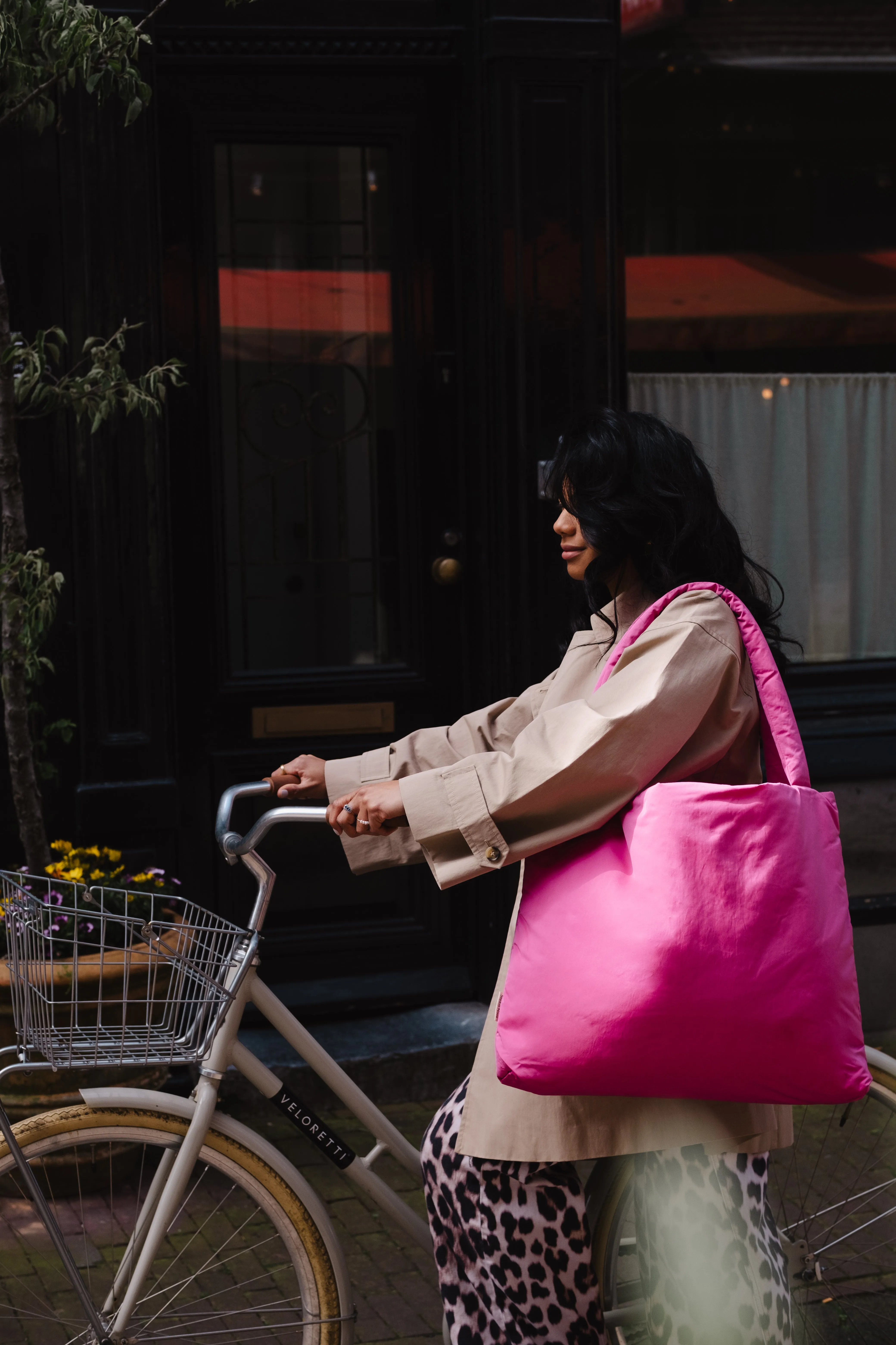 Pink Puffy Mom Bag