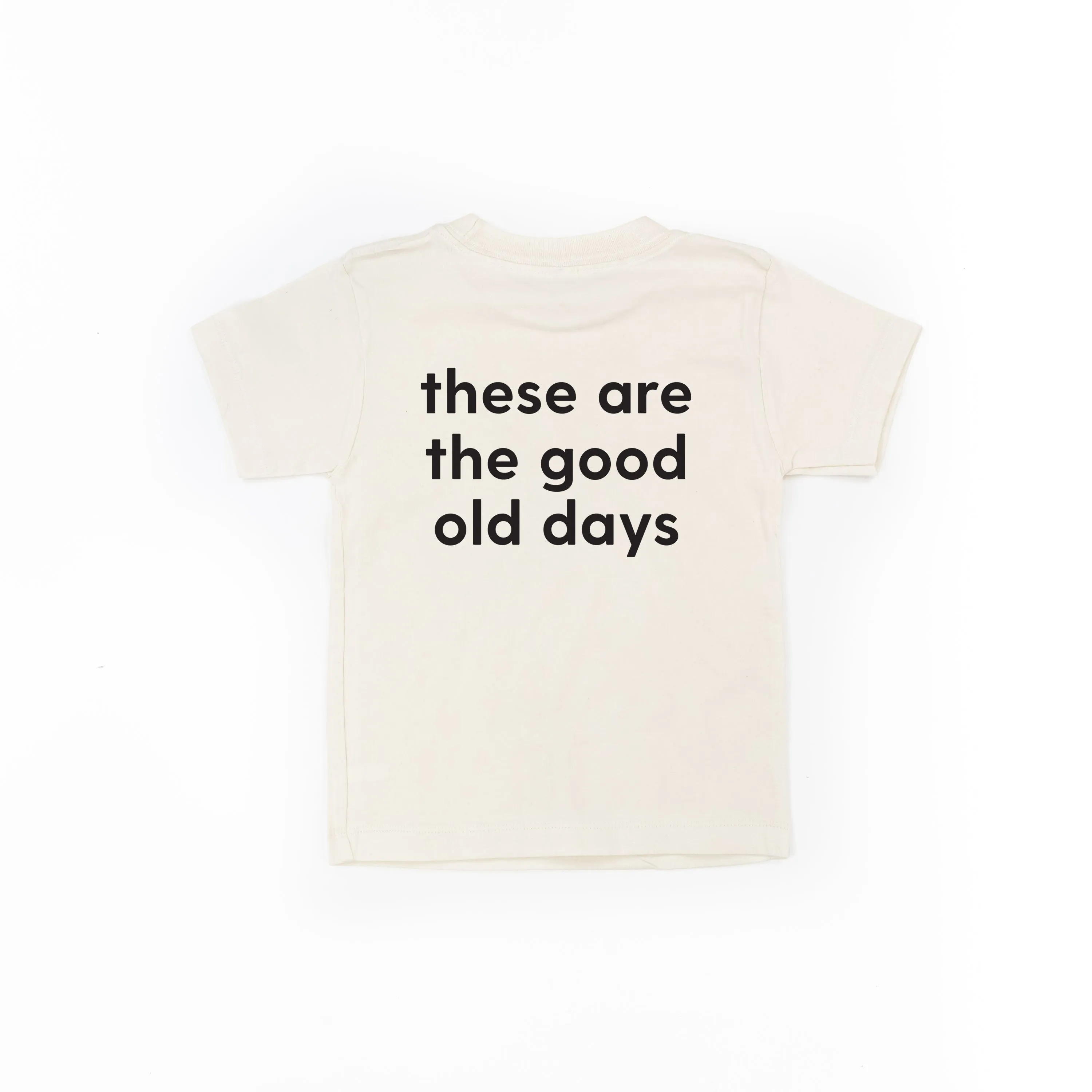 RAINBOW POCKET - THESE ARE THE GOOD OLD DAYS - Short Sleeve Child Shirt