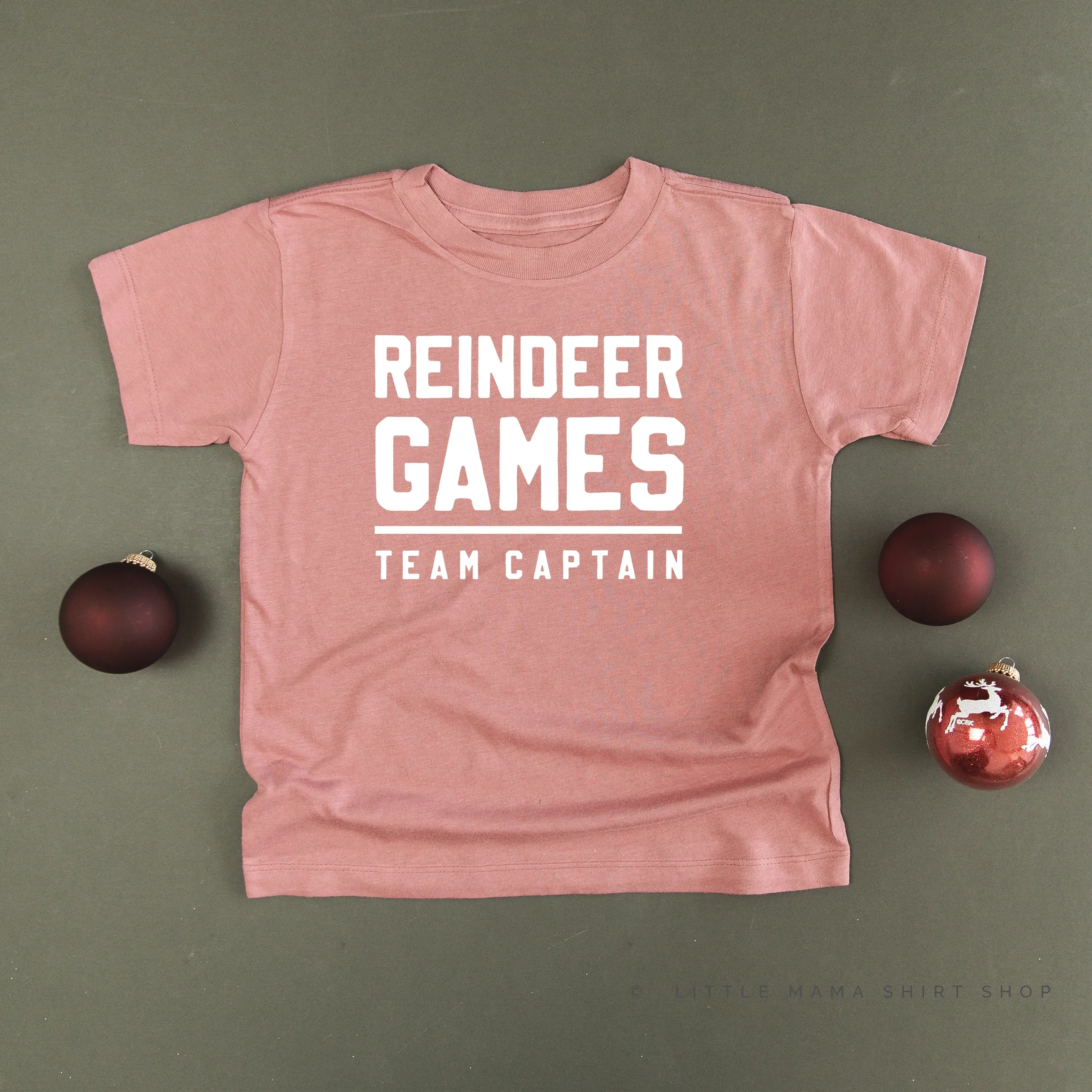 Reindeer Games Team Captain - Child Tee