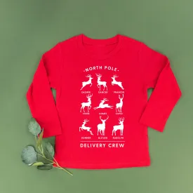 Reindeer - North Pole Delivery Crew - Child LONG SLEEVE Tee