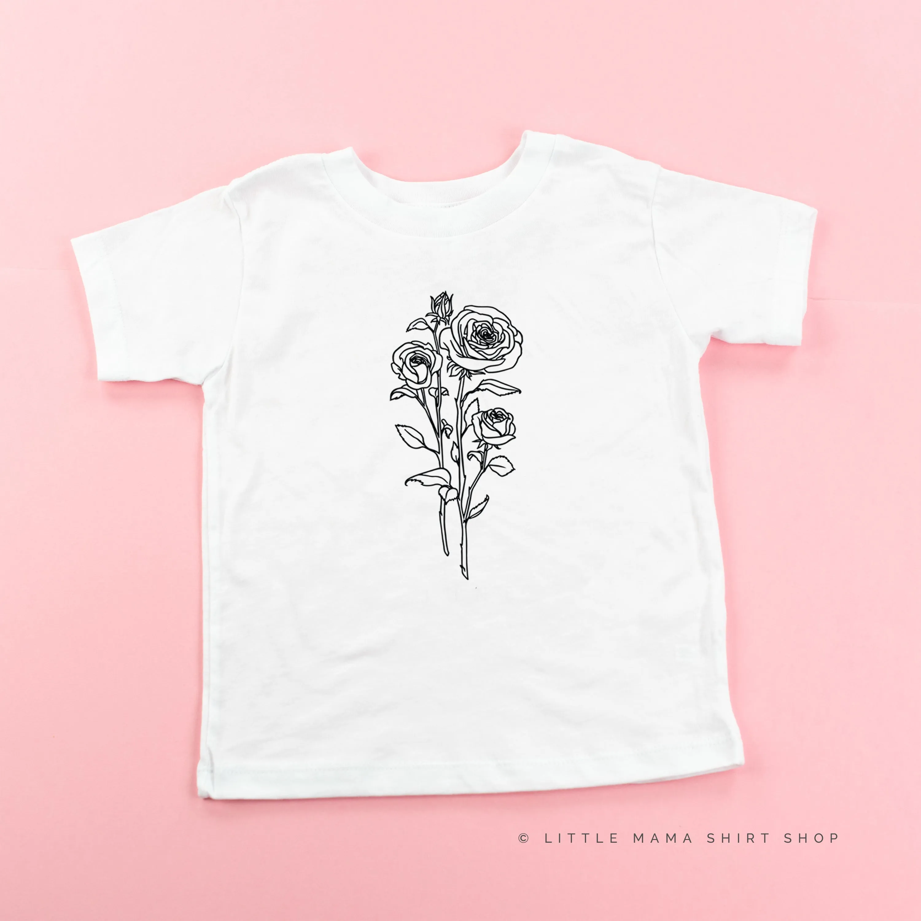 ROSE - Short Sleeve Child Shirt