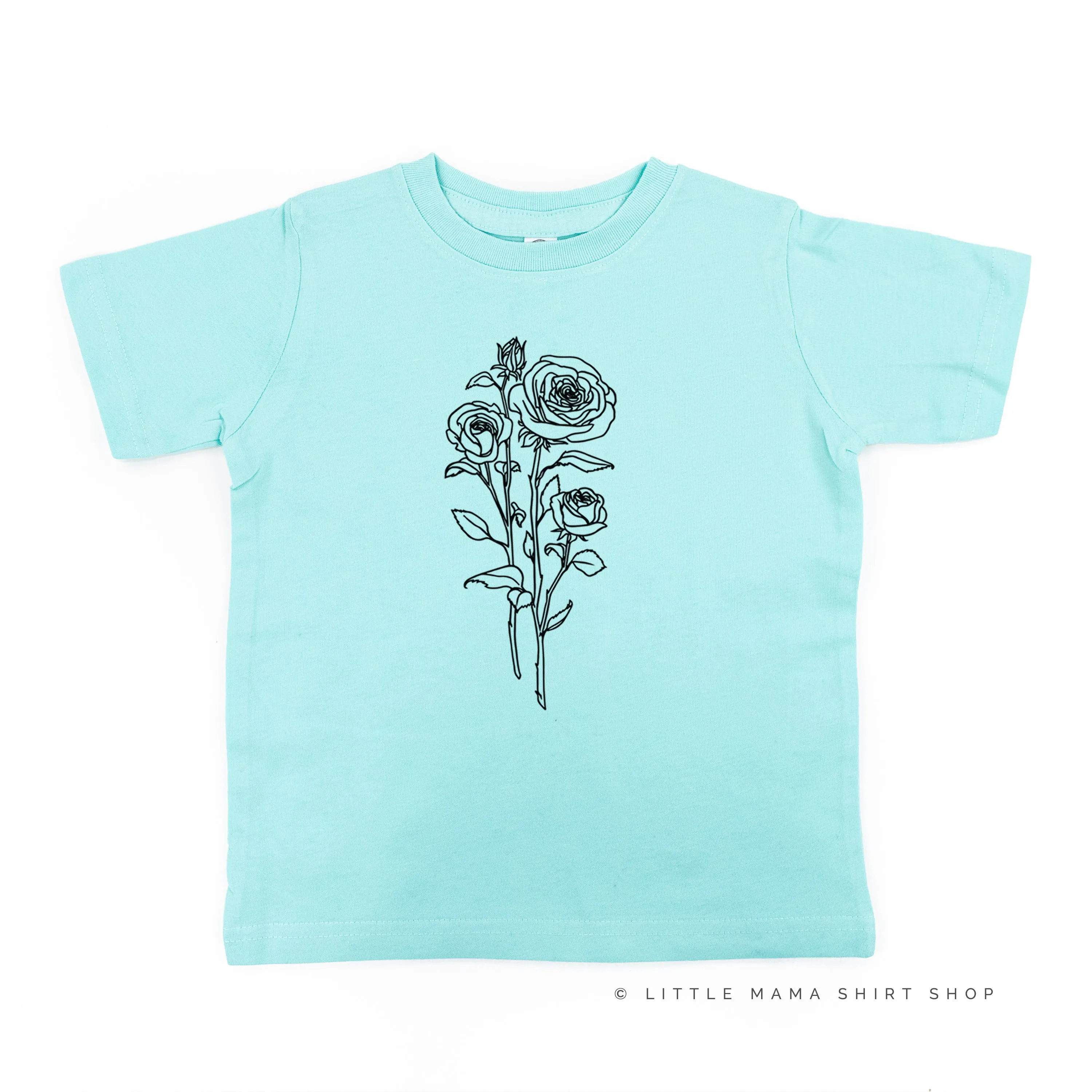 ROSE - Short Sleeve Child Shirt