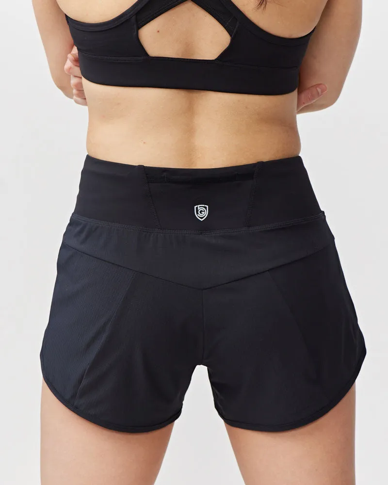 Sheva Women's High Rise Running Shorts