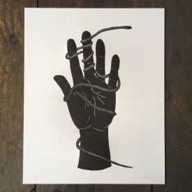 Snake & Hand - Print