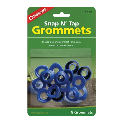 Snap N' Tap Grommets - 8 Pack